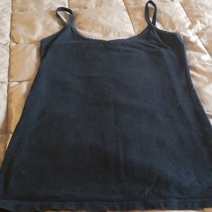 Navy blue spaghetti strap